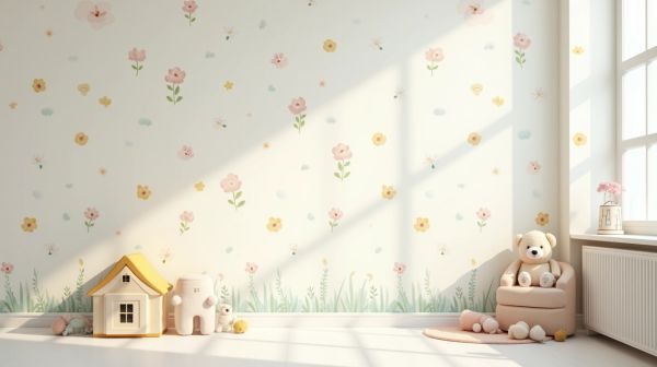 Créez un univers enchanteur avec le papier peint enfant