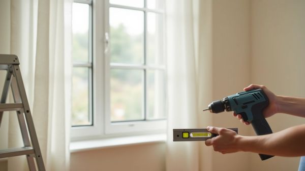 Installer facilement des tringles à rideaux sans percer