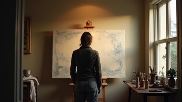 Intérieur ouextérieur : enjeux communs des peintres professionnels