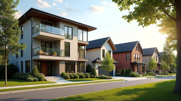 Types de propriétés à Ville Mont-Royal : maisons, duplex et résidences familiales