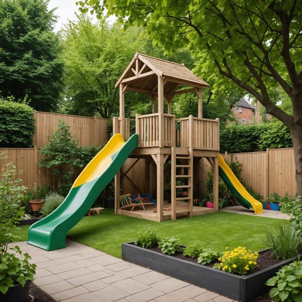 Comment concevoir un espace de jeu pour enfants dans un jardin urbain?