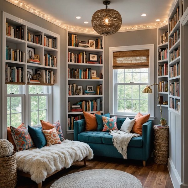 Quelles solutions pour un coin lecture confortable dans une chambre d'adolescent?