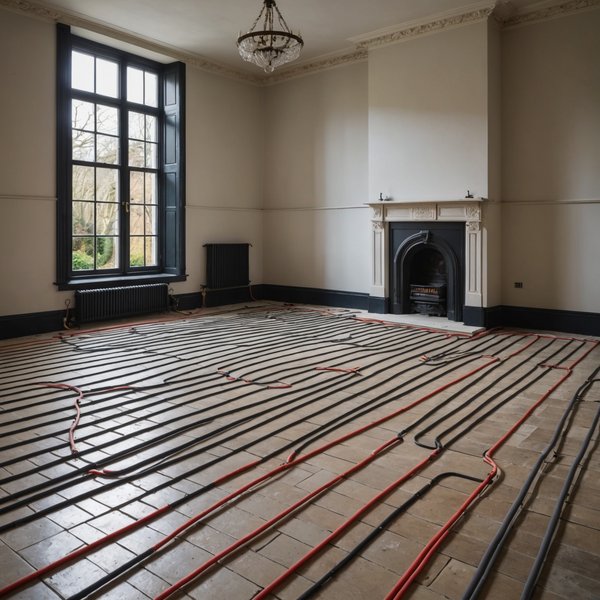 Comment installer un système de chauffage par le sol dans une maison ancienne?