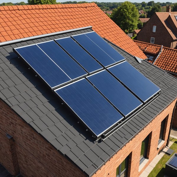 Quelle est la meilleure méthode pour installer des panneaux solaires thermiques sur un toit en pente?
