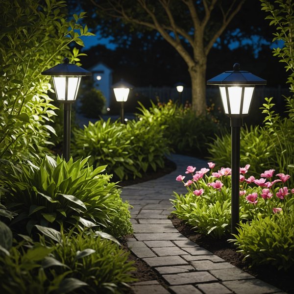 Comment installer un éclairage extérieur à énergie solaire pour mettre en valeur un jardin?